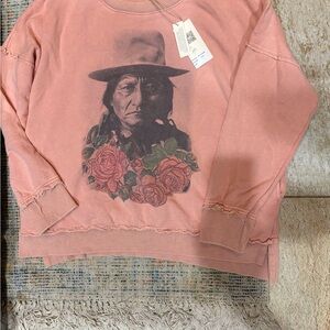 Women's Pink Graphic Sweatshirt